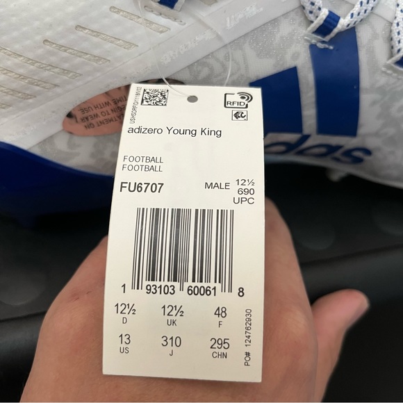 Adidas Adizero Young King Football Cleats Size 13 - Picture 9 of 9